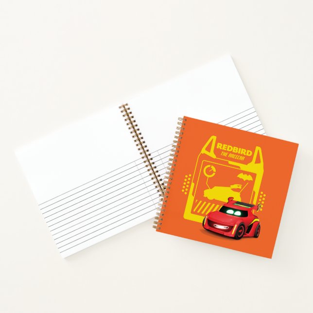 Batwheels™ Redbird - The Racecar Notebook (Inside)
