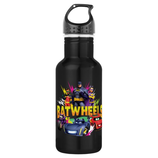Batwheels™ Superhero Team 532 Ml Water Bottle (Front)