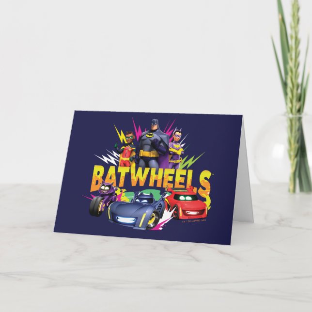 Batwheels™ Superhero Team Card (Front)
