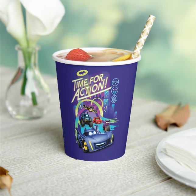 Batwheels™ - Time for Action Paper Cups (Insitu)