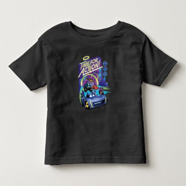 Batwheels™ - Time for Action Toddler T-Shirt (Front)