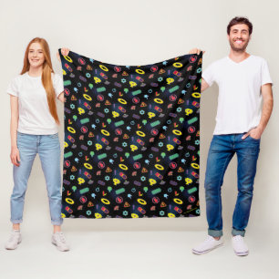 Batwheels™ Vehicle Icon Pattern Fleece Blanket
