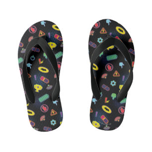Batwheels™ Vehicle Icon Pattern Kid's Jandals