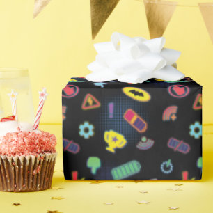 Batwheels™ Vehicle Icon Pattern Wrapping Paper