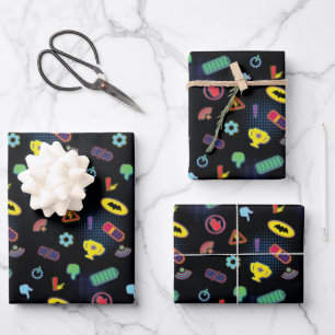 Batwheels™ Vehicle Icon Pattern Wrapping Paper Sheet