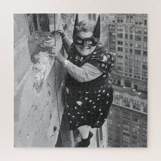 Batwoman AI Generated Funny Photo Comic Theme Jigsaw Puzzle (Vertical)