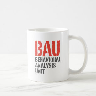 BAU Behavioural Analysis Units Coffee Mug