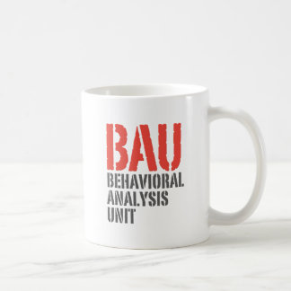 BAU Behavioural Analysis Units Coffee Mug