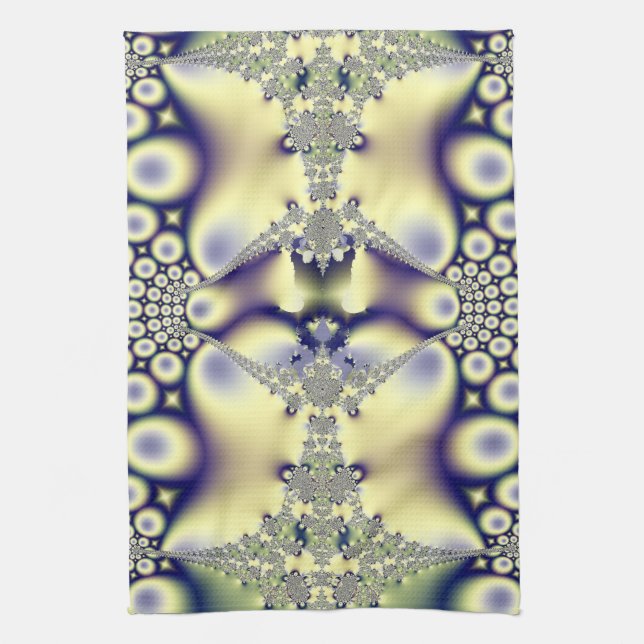 Baubles Tea Towel (Vertical)