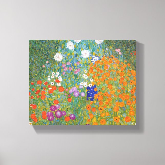 Bauerngarten - Gustav Klimt Canvas Print (Front)