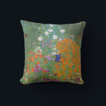 Bauerngarten - Gustav Klimt Cushion<br><div class="desc">Bauerngarten - Gustav Klimt</div>