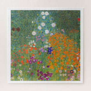 Bauerngarten Gustav Klimt Jigsaw Puzzle