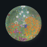 Bauerngarten - Gustav Klimt Paper Plate<br><div class="desc">Bauerngarten - Gustav Klimt</div>