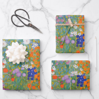 Bauerngarten - Gustav Klimt Wrapping Paper Sheet