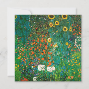 Bauerngarten mit Sonnenblumen by Gustav Klimt 1906