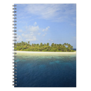 Baughagello Island, South Huvadhoo Atoll, 3 Spiral Notebook