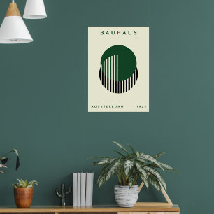 Bauhaus 1923 Geometric Wall Art, Interior design Poster