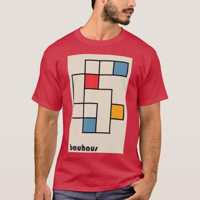 Bauhaus 9 Oversized T-Shirt (Front)