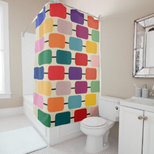 Bauhaus Abacus Shower Curtain
