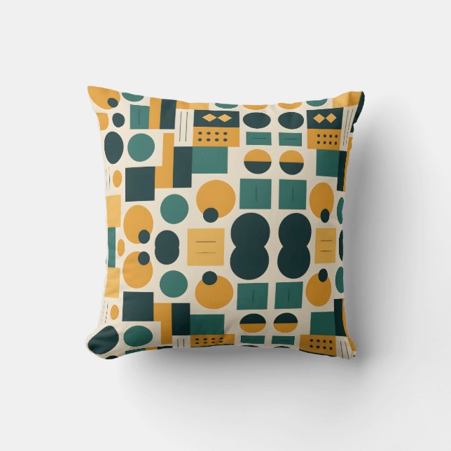 Bauhaus Abstract pattern Cushion (Front)