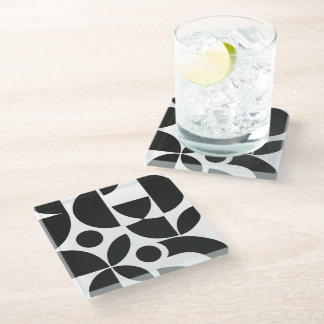 Bauhaus Art 4 Glass Coaster