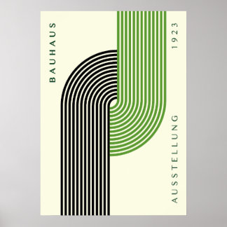 Bauhaus Ausstellung 1923 Stripe Art, home decor