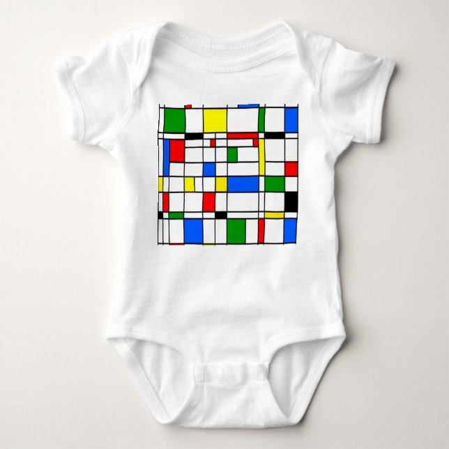 Bauhaus Baby Bodysuit (Front)