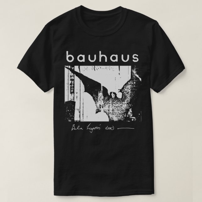 Bauhaus Bat Wings Bela Lugosis Dead Essential 1 T-Shirt (Design Front)