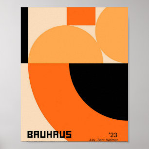 bauhaus, bauhaus design, modern design, geometric poster