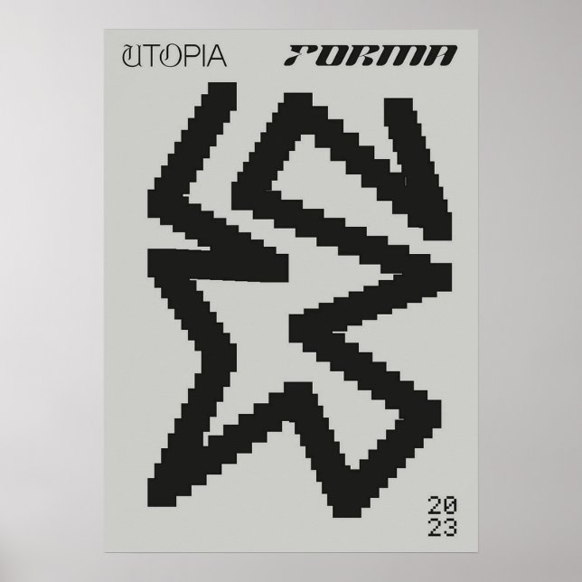 bauhaus, bauhaus design, modern design, geometric  poster (Front)