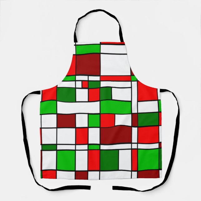 Bauhaus Christmas Apron (Front)