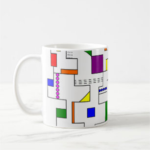 Bauhaus Circuits Coffee Mug