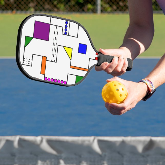 Bauhaus Circuits  Pickleball Paddle (Insitu)