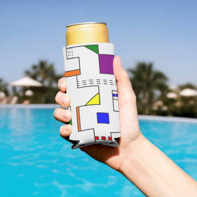 Bauhaus Circuits  Seltzer Can Cooler (In Situ Pool)