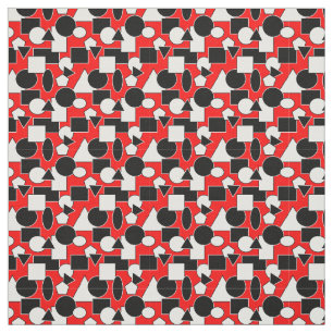 Bauhaus Collage  Fabric
