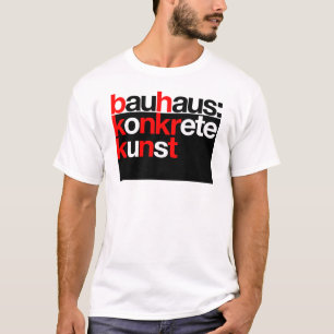 Bauhaus collection black t-shirt