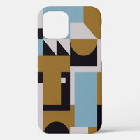 Bauhaus composition artwork made with abstract ele