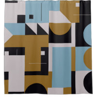 Bauhaus composition artwork made with abstract ele