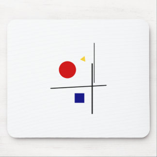 Bauhaus Design Geometric Art Mouse Pad