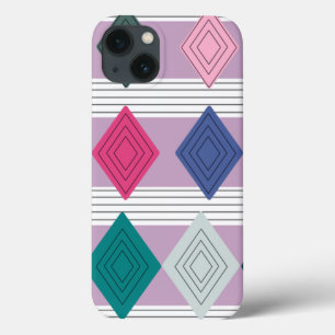 Bauhaus Diamond Quilt  iPhone 13 Case