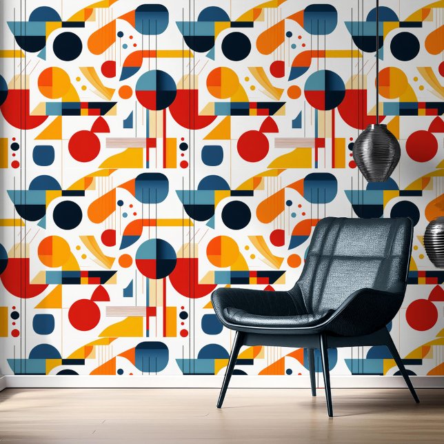 Bauhaus Geometric Abstract Pattern#6 ID1068 Wallpaper (Creator Uploaded)