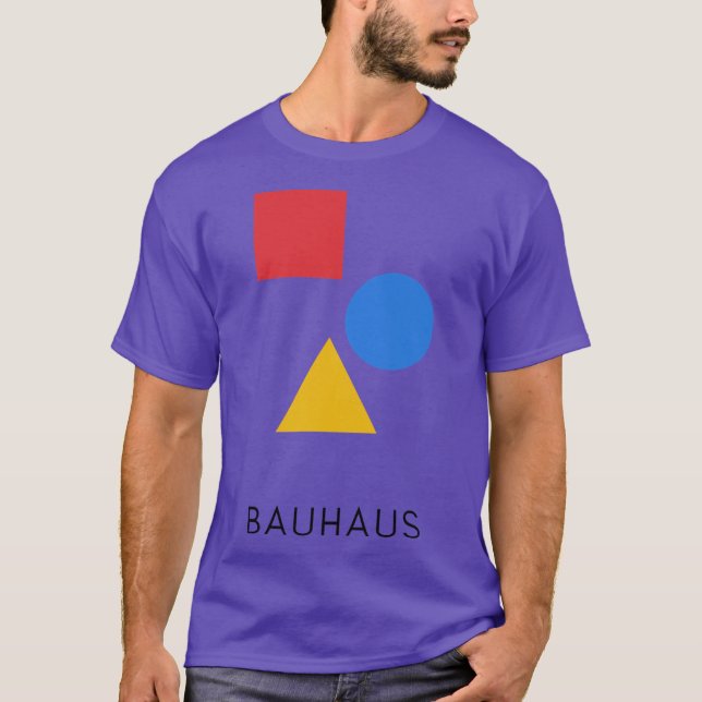 Bauhaus Geometric Art T-Shirt (Front)