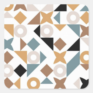 Bauhaus Geometric Baby Sticker
