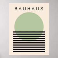 Bauhaus Green Sun