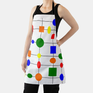 Bauhaus Grid Apron