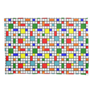 Bauhaus Grid Pillowcase