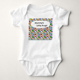 Bauhaus Grid T-Shirt Baby Bodysuit