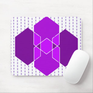 Bauhaus Hexagons  Mouse Pad