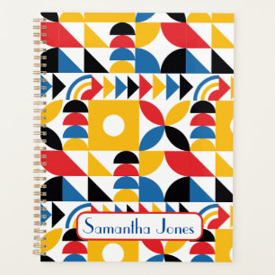 Bauhaus Inspired Contemporary Mid Century Planner