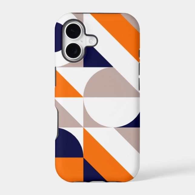 Bauhaus Inspired Geometric Pattern  (Back)